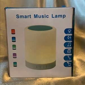 Sale New in box Smart color changing music lamp.
